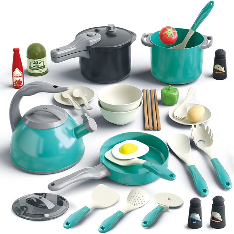 Kitchen Baking Pan Set - Accesorios de cocina para niños pequeños,