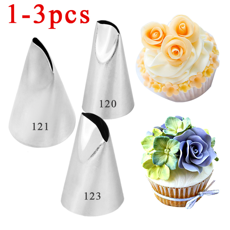 Decorating Tip Set - Boquillas de crema de pétalos de