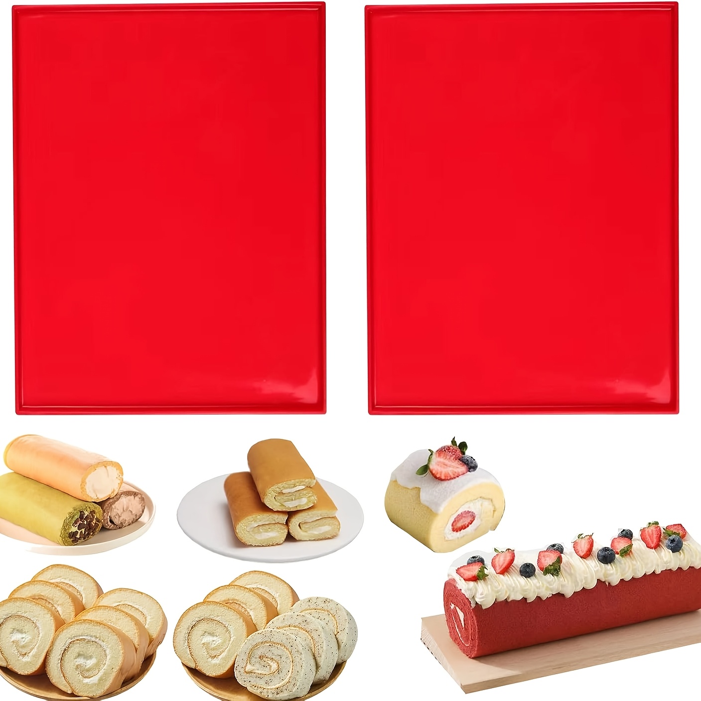 Kitchen Baking Mat - 2 Tapetes de Silicona para Hornear