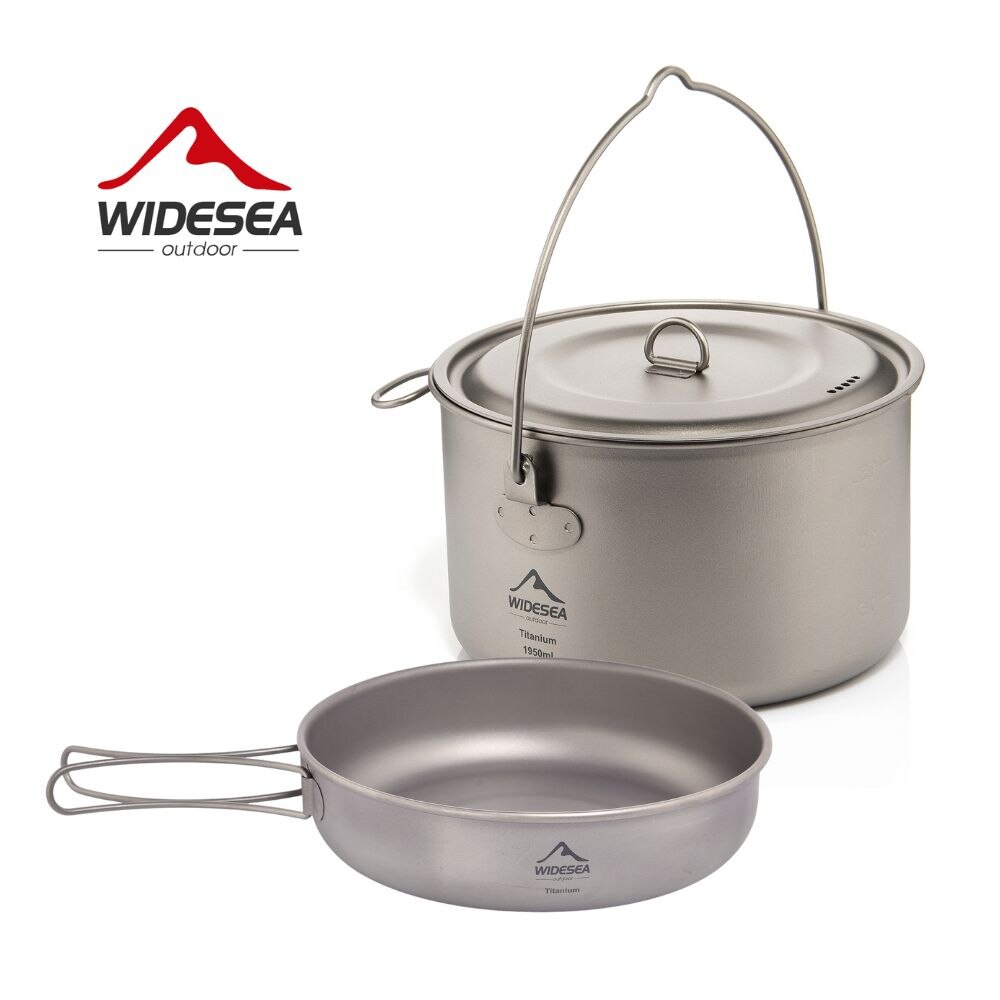 Kitchen Baking Pan Set - Widesea-vajilla para acampar, juego de utensilios