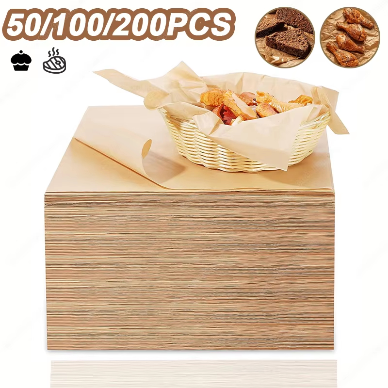 Kitchen Baking Mat - 50/100/200 Uds. Papel para hornear pergamino