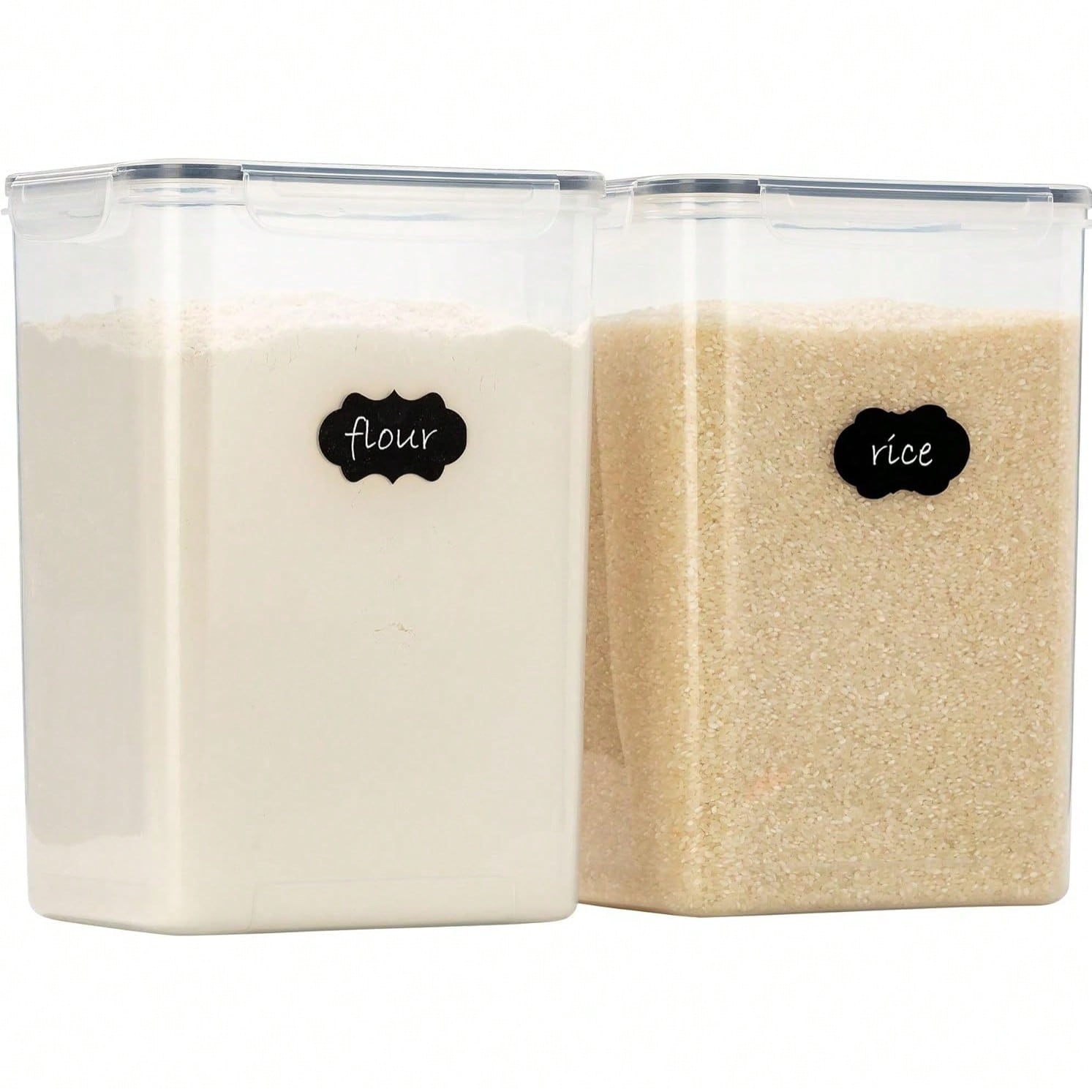 Kitchen Baking Pantry - Recipientes herméticos extra grandes para almacenamiento