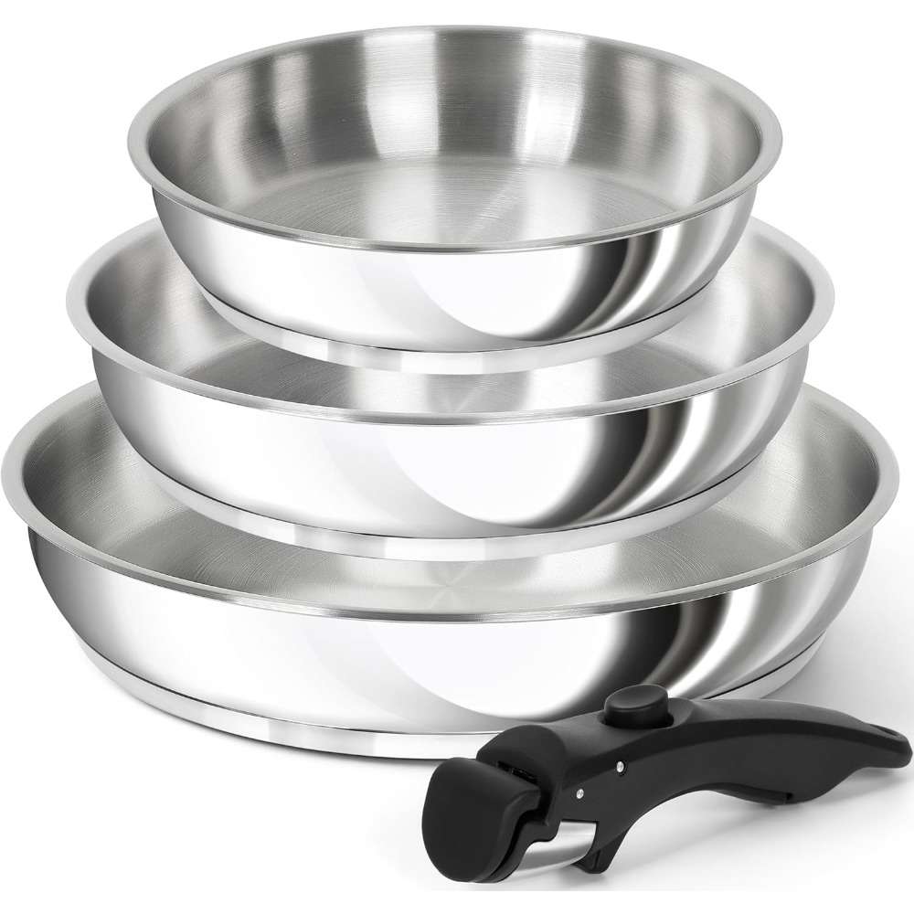 Kitchen Baking Pan Set - MICHELANGELO Juego de sartenes de acero