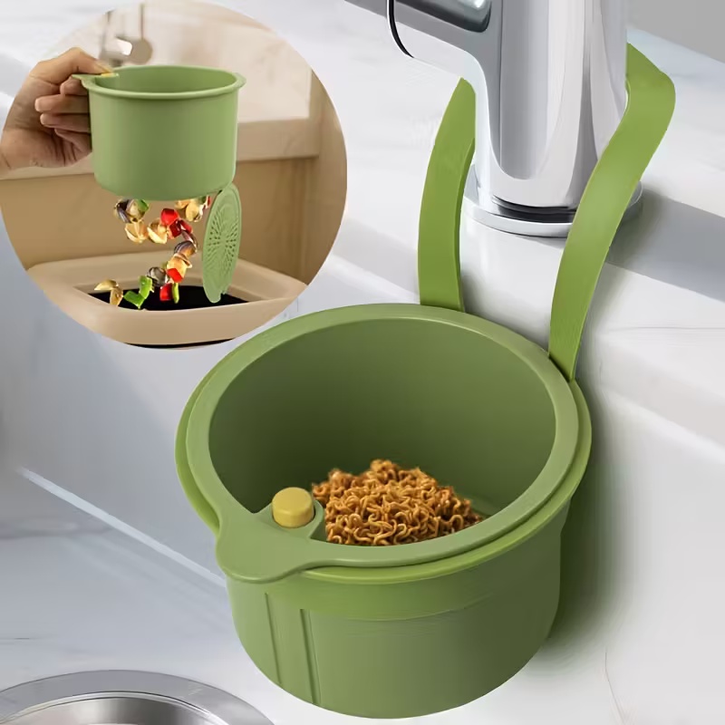 Kitchen Jobs - Cesta de drenaje tipo prensa: colador