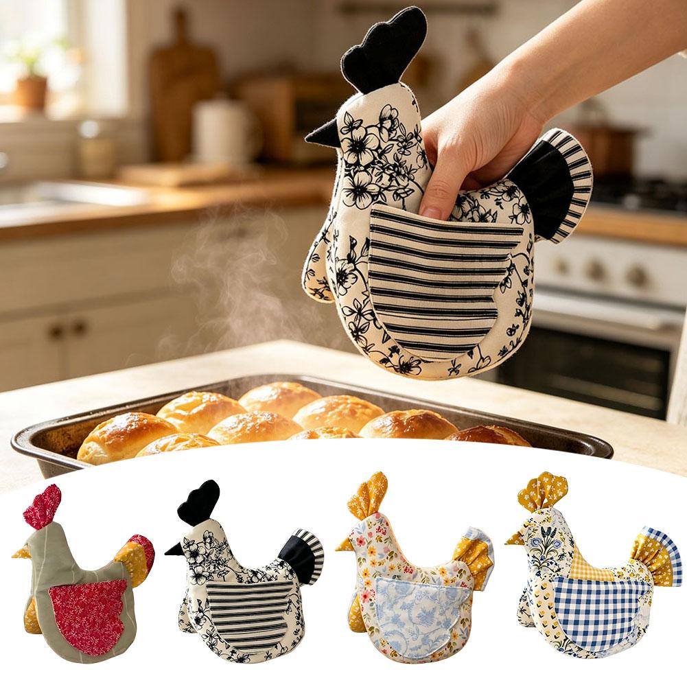Kitchen Baking Pan Set - Juego de Guante de Horno y