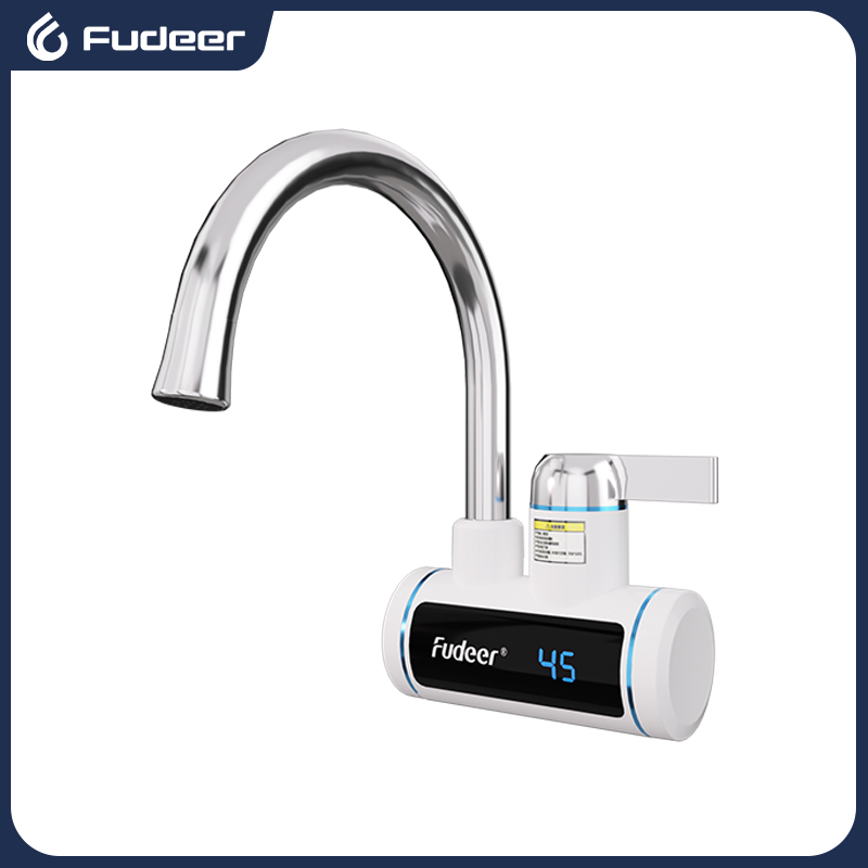 Kitchen Baking Mixer - Calentador de agua eléctrico Fudeer, grifo