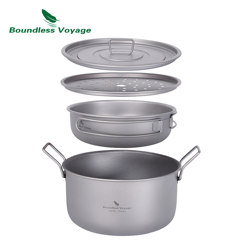 Kitchen Baking Pan Set - Olla de cocina para acampar de