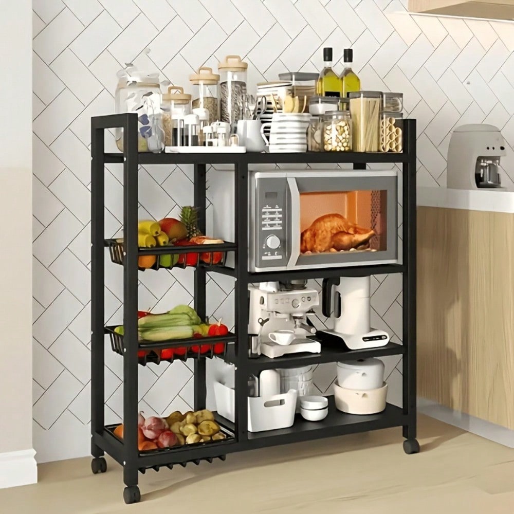 Estante de almacenamiento de c - Kitchen Baking Pantry reseña y precio