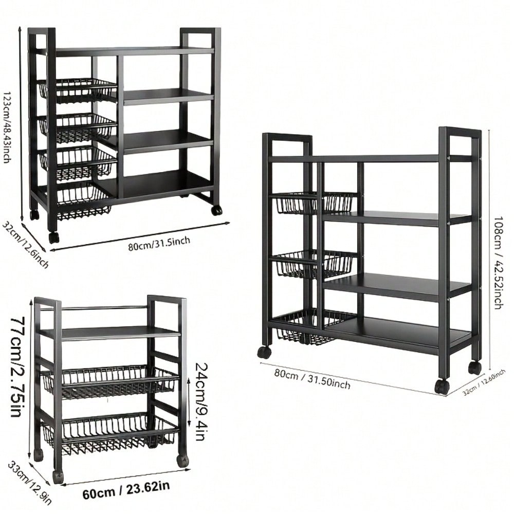 Estante de almacenamiento de c - Kitchen Baking Pantry reseña y precio