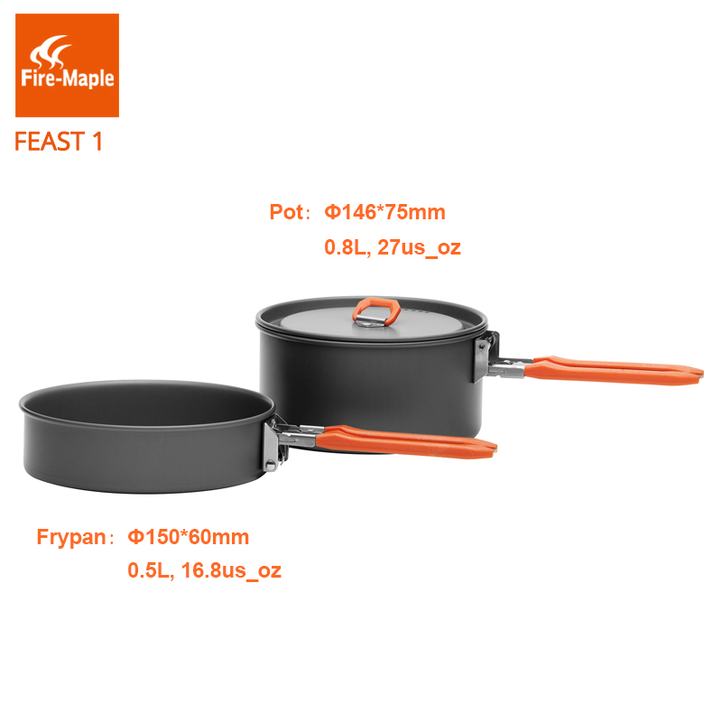 Fire Maple Feast 1-utensilios  - Kitchen Baking Pan Set reseña y precio