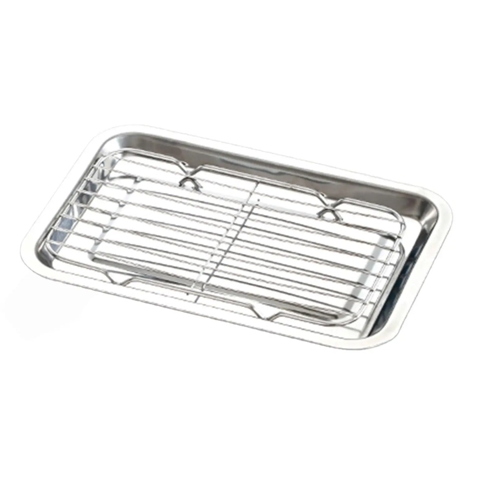 Bandeja para hornear de acero  - Kitchen Baking Pan Storage reseña y precio