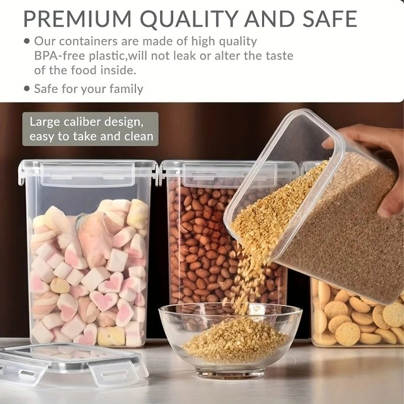 Contenedores herméticos de alm - Kitchen Baking Pantry reseña y precio