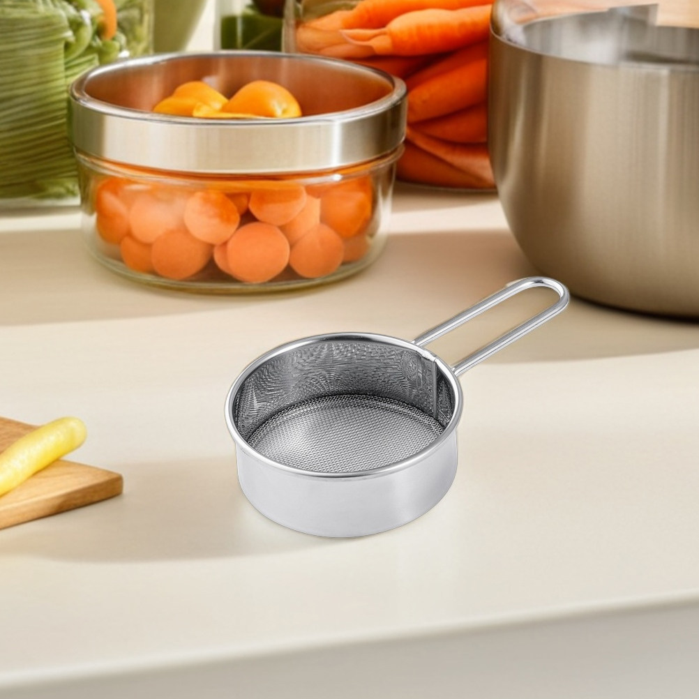2 unidades de tamiz de mano pe - Baking Powder Kitchen reseña y precio