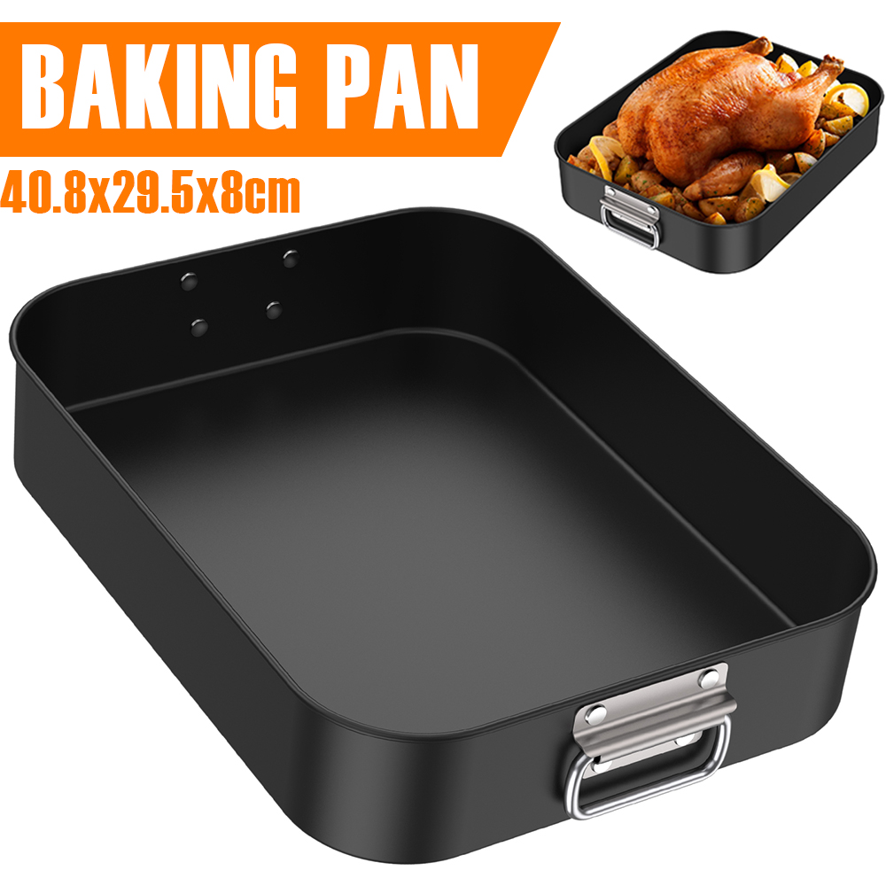 Bandeja para hornear profunda, - Kitchen Baking Pan Storage reseña y precio
