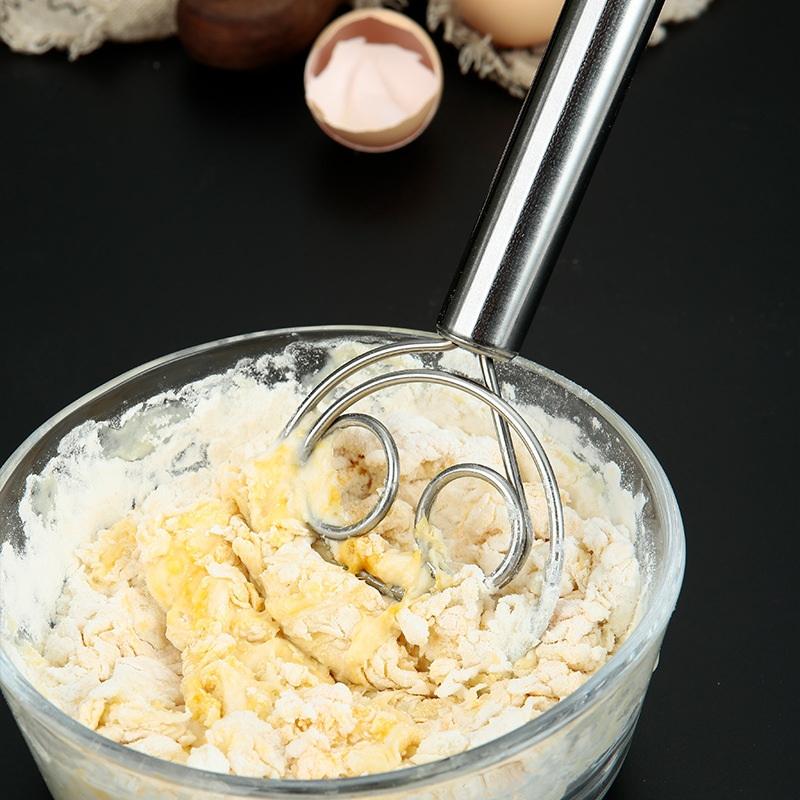 Batidor de masa de acero inoxi - Kitchen Baking Mixer reseña y precio