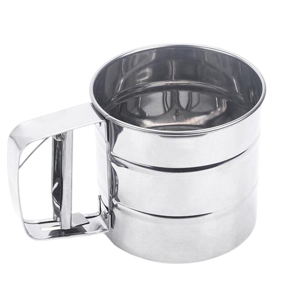 1 pieza de tamizador de harina - Baking Powder Kitchen reseña y precio