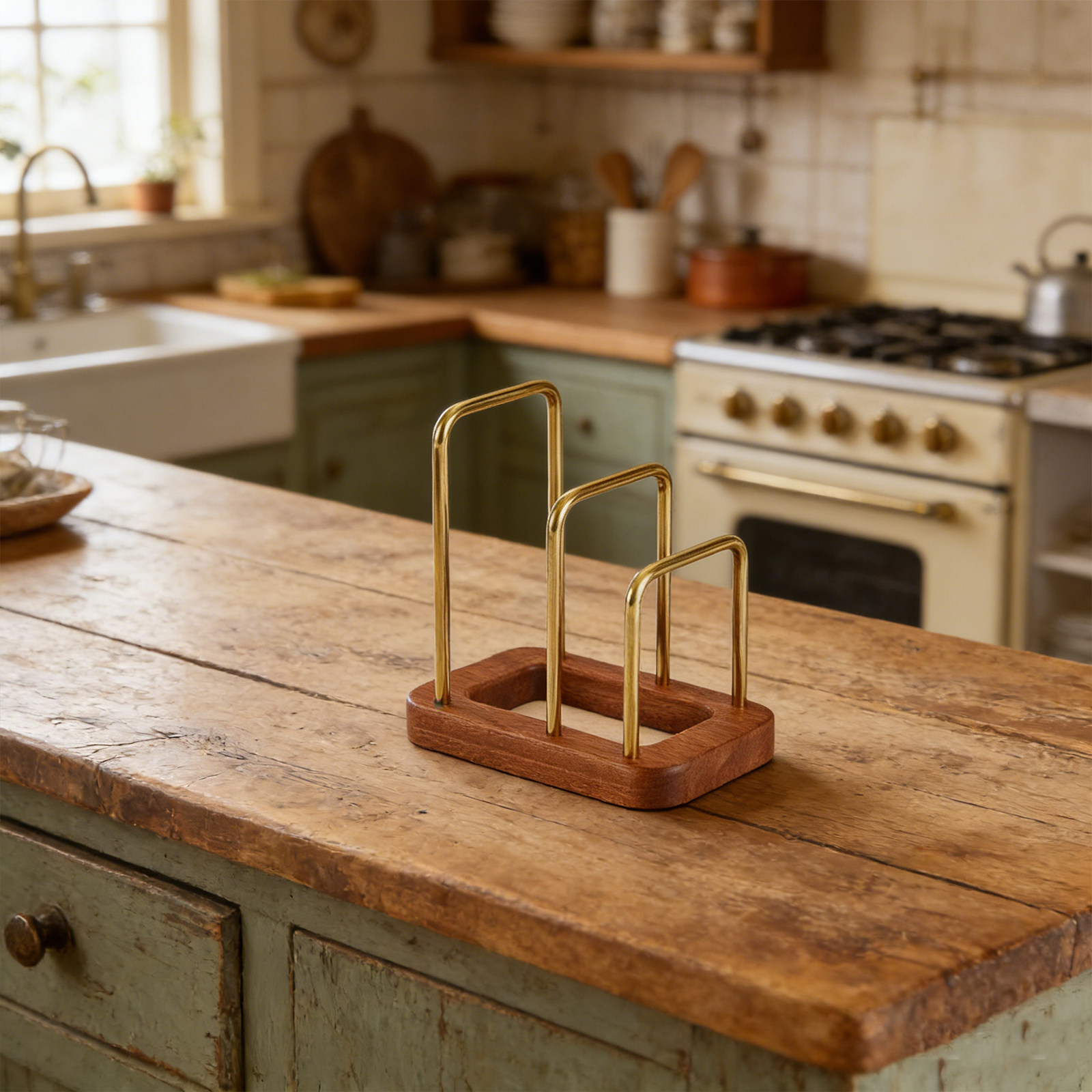 Organizador de Tablas de Corta - Kitchen Baking Pan Storage reseña y precio
