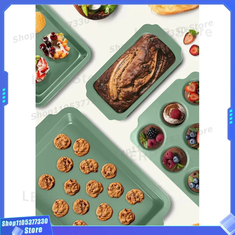 Moldes para pasteles de acero  - Bread Baking Kitchen Utensils reseña y precio