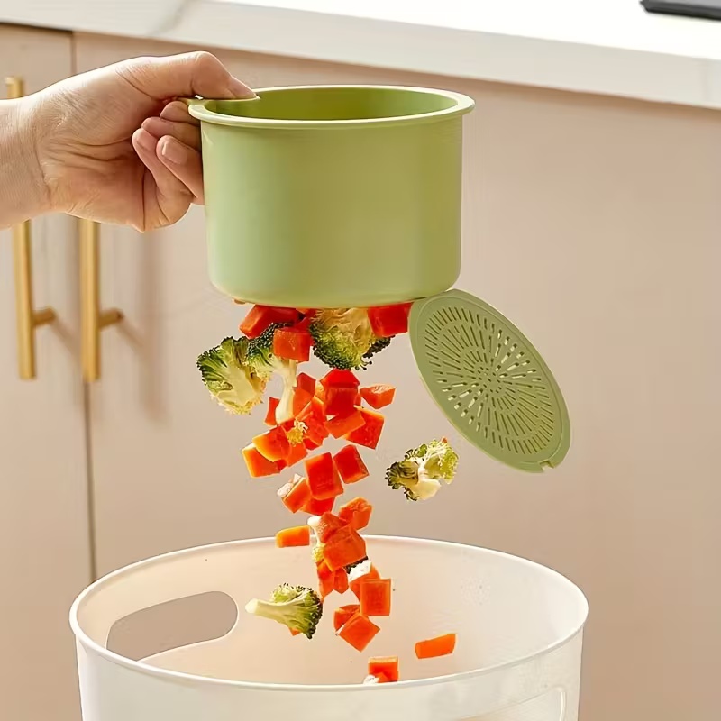 Cesta de drenaje tipo prensa:  - Kitchen Jobs reseña y precio