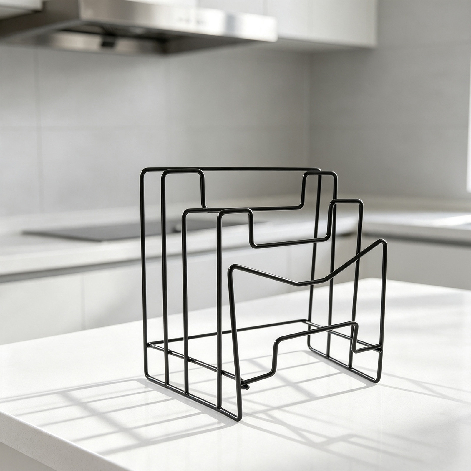 Organizador de tablas de corta - Kitchen Baking Pan Storage reseña y precio