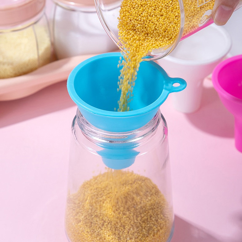 【Embudo de Silicona de 8CM de  - Kitchen Jobs reseña y precio