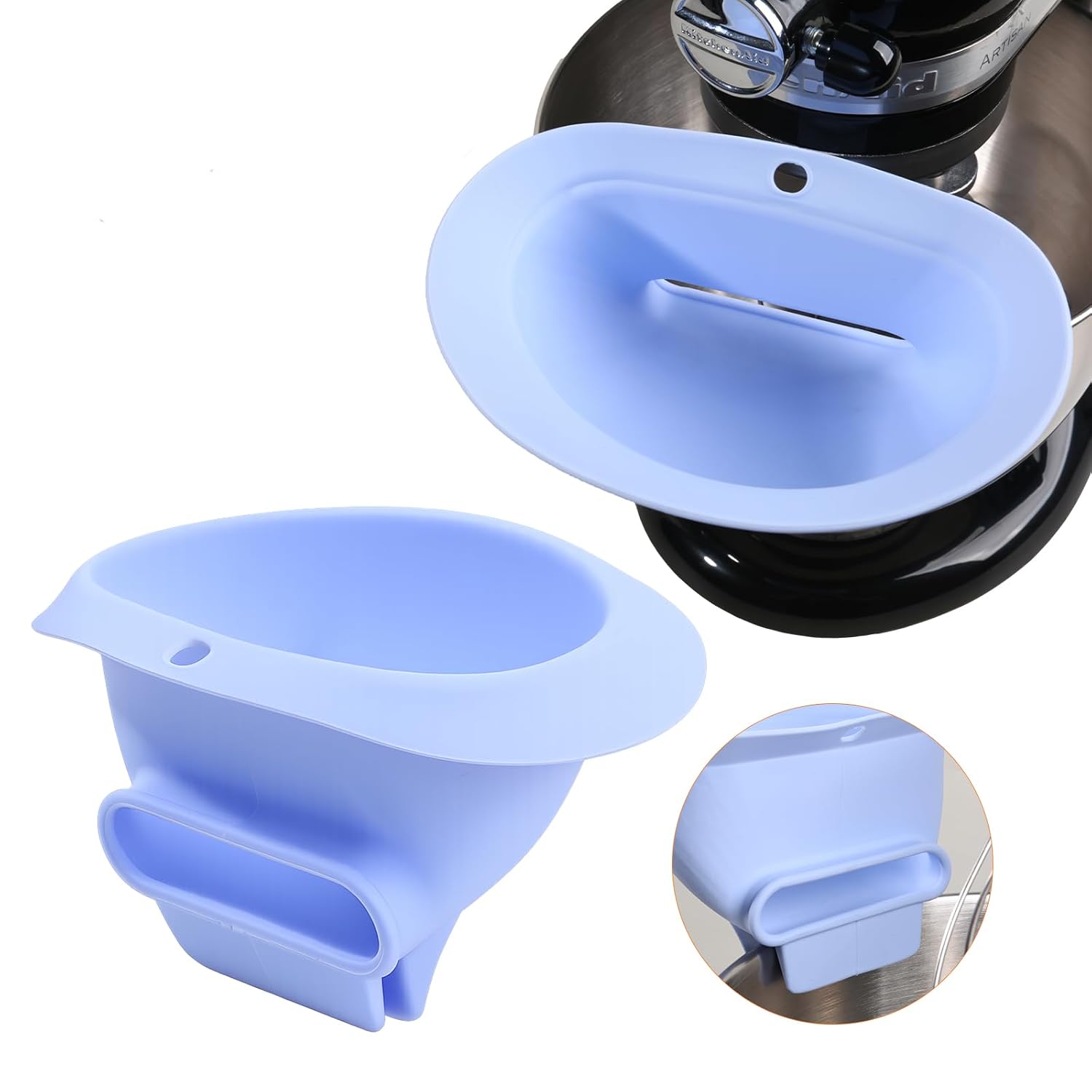 Embudo de silicona azul para m - Kitchen Aid Baking Bread reseña y precio