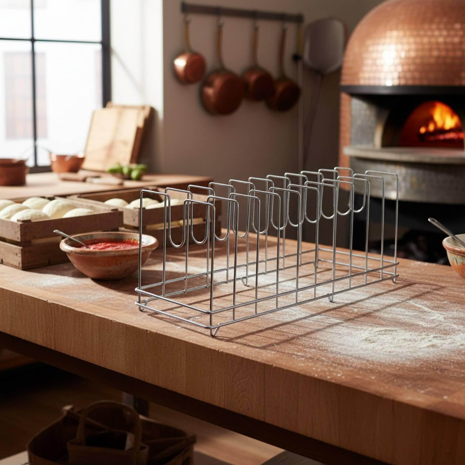 Estante Vertical de Cocina par - Kitchen Baking Pan Storage reseña y precio