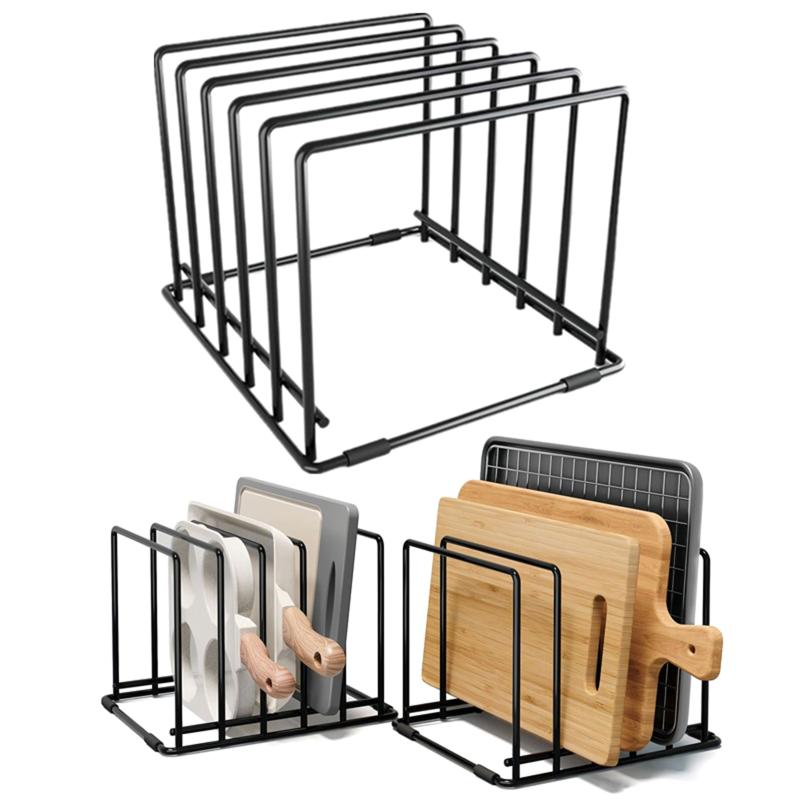 Organizador de utensilios de c - Kitchen Baking Pan Storage reseña y precio