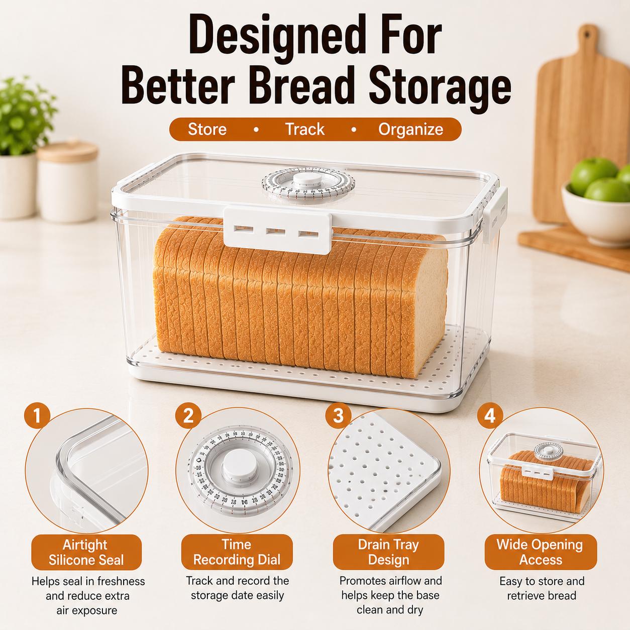 Contenedor hermético para alma - Kitchen Baking Pantry reseña y precio