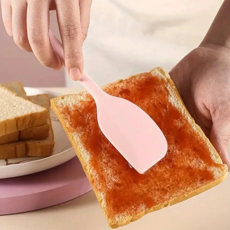 Juego de 3 espátulas de silico - Bread Baking Kitchen Utensils reseña y precio