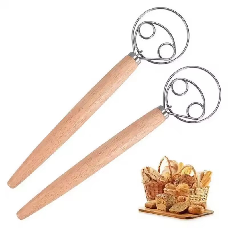 Batidor de masa de acero inoxi - Bread Baking Kitchen Utensils reseña y precio