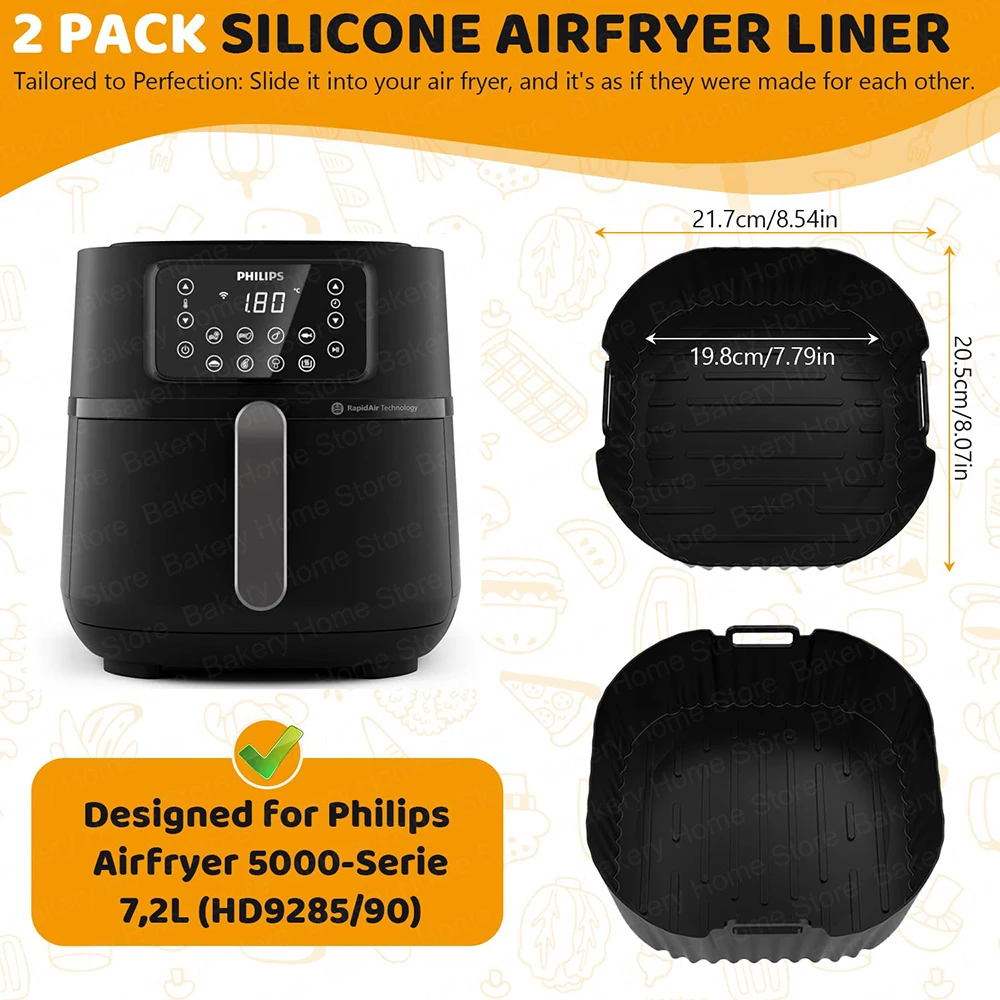 Molde de silicona para freidor - Philips Air Fryer Airfryer Xxl reseña y precio
