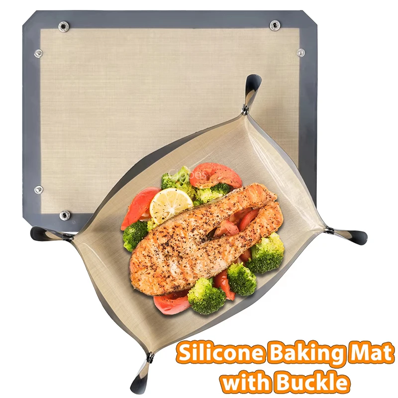 Estera plegable de silicona pa - Kitchen Baking Mat reseña y precio