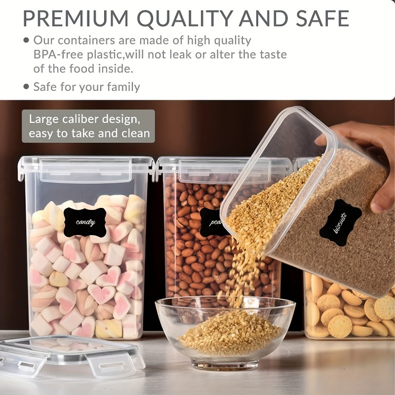 Contenedores herméticos para a - Kitchen Baking Pantry reseña y precio