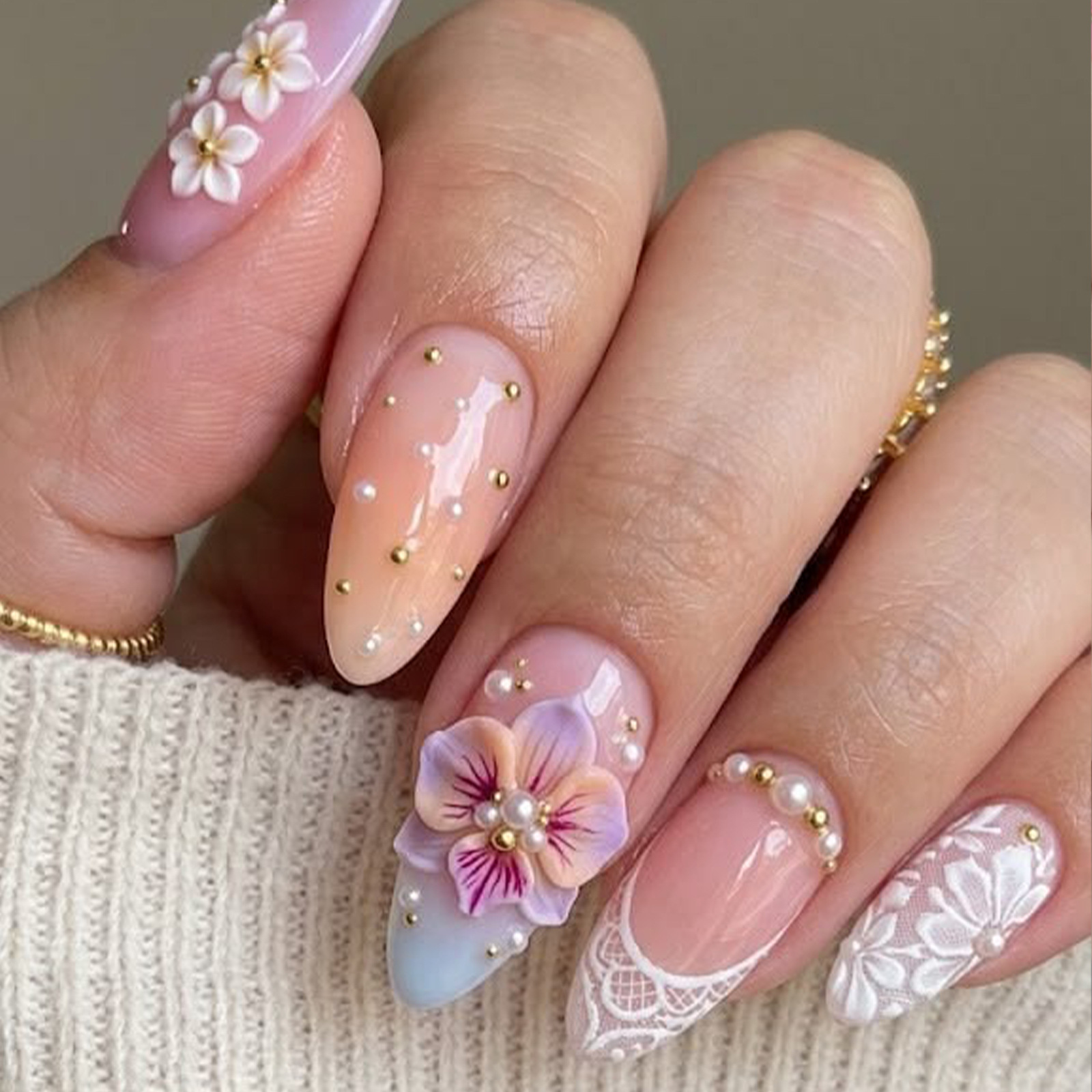 24 Uñas Postizas con Degradado - Decorating Tip Set reseña y precio